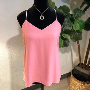 Express Pink Reversible Sleeveless Top